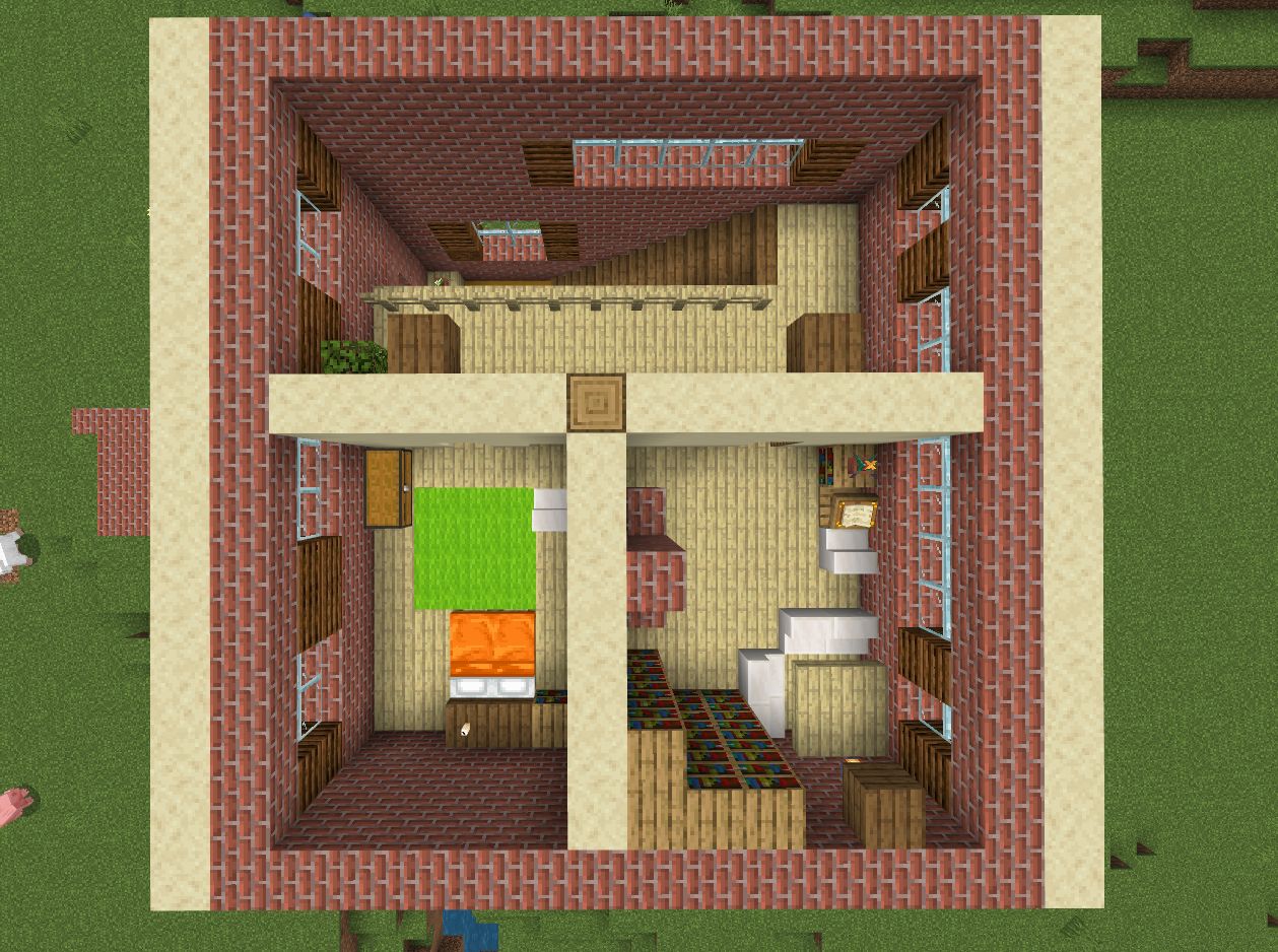 2階の書斎と寝室