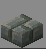 凝灰岩レンガのハーフブロック