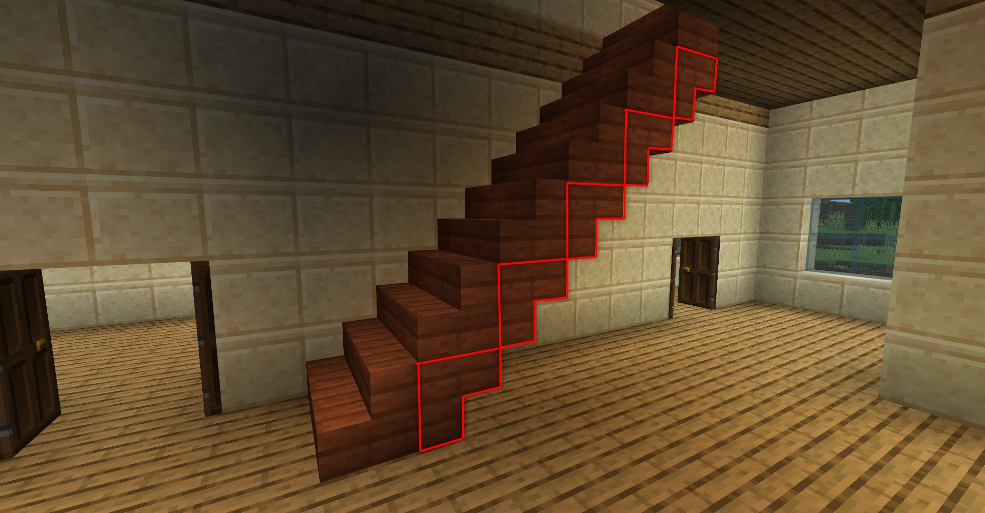 逆向きの「マングローブの階段」を設置