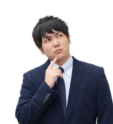 悩む男性
